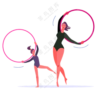 运动的卡通人 (4)