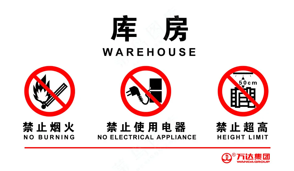 库房标识牌