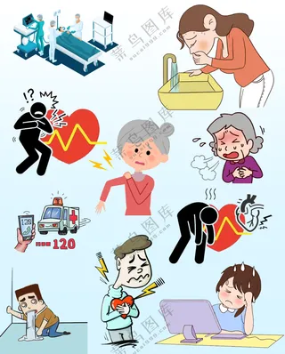 老年人心血管疾病医疗元素大合集