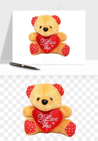 泰迪熊玩具熊png免抠