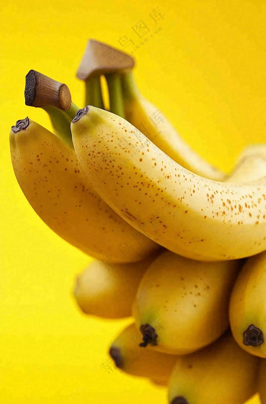 香蕉成熟水果摄影图
