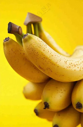 香蕉成熟水果摄影图