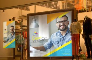 商场橱窗海报广告位海报-201