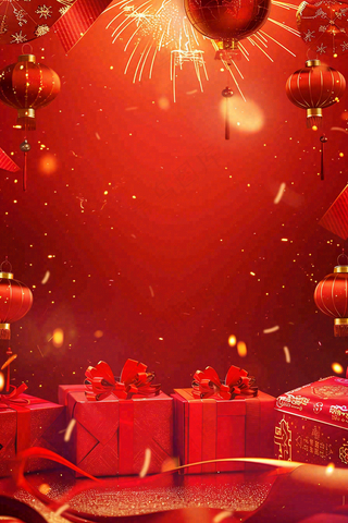 倒计时开业周年庆活动促销背景