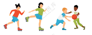 运动类卡通素材 (5)