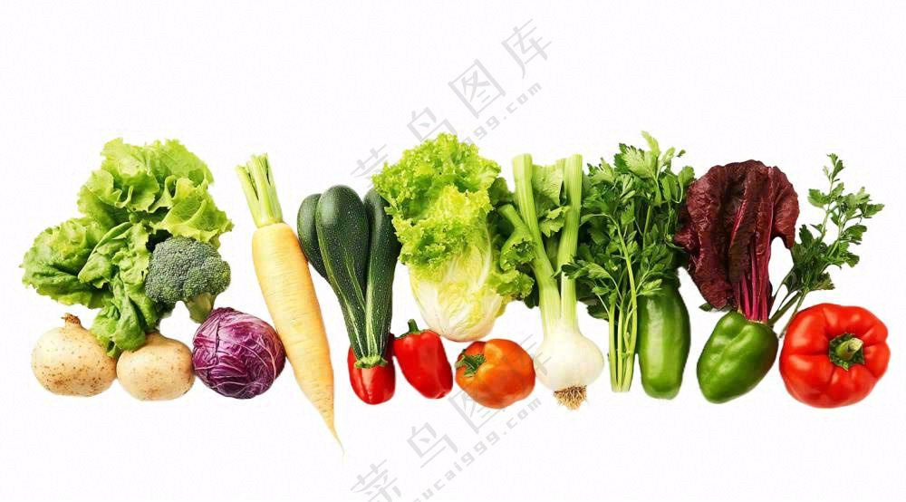 新鲜蔬菜生鲜摄影免抠