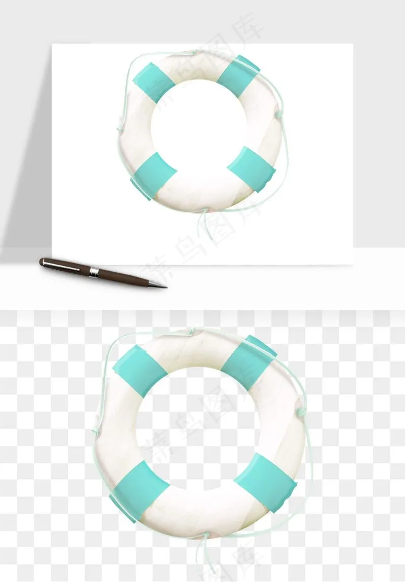 游泳圈png免抠