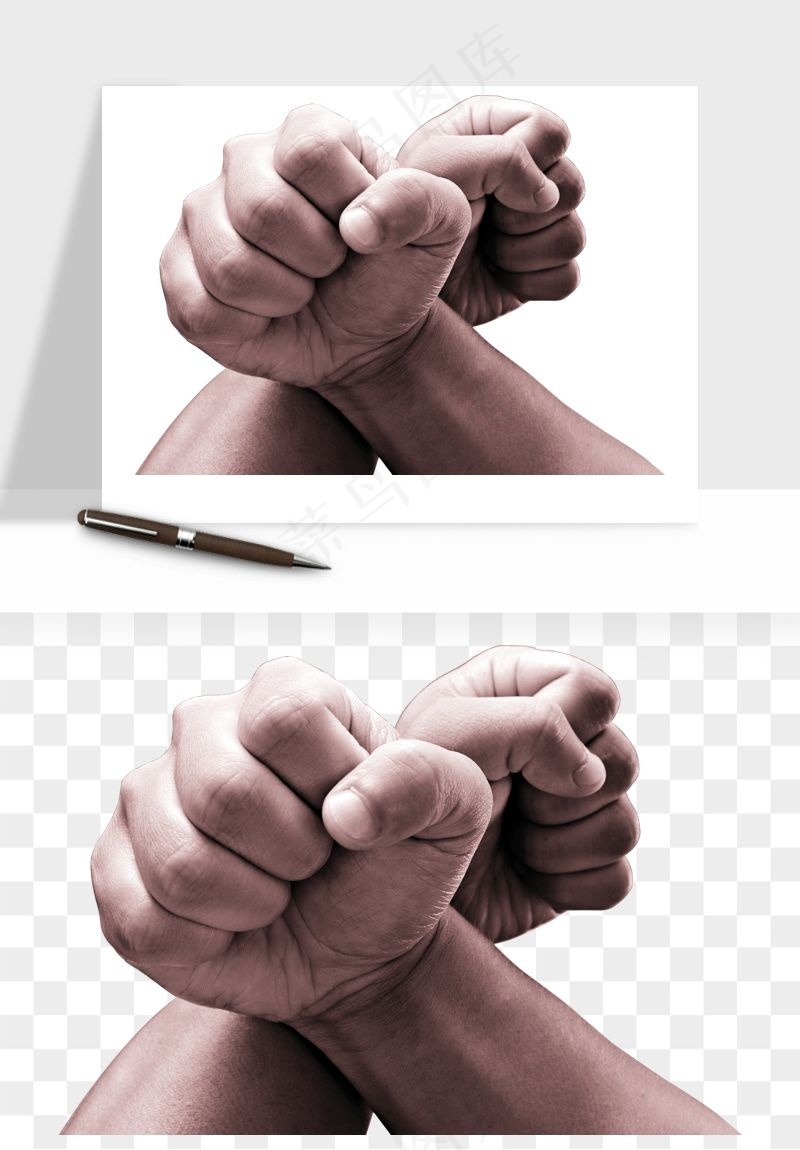 手势手部动作手指png免抠