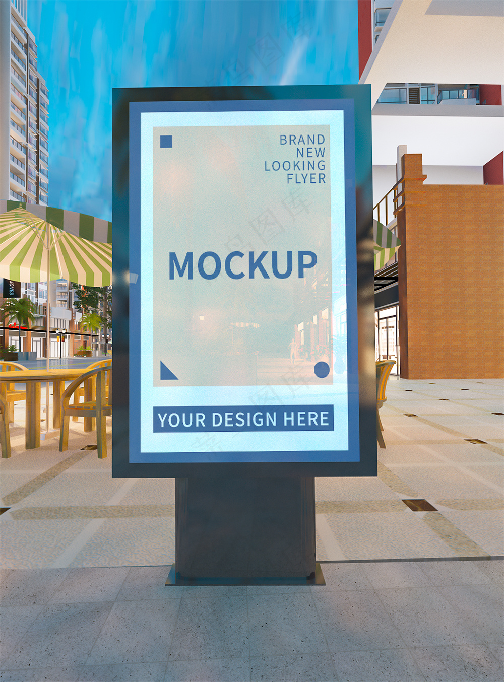 户外广告牌灯箱海报-278