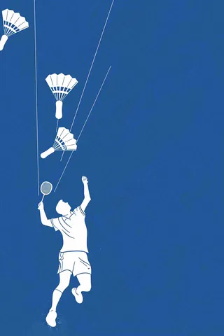 羽毛球运动培训背景