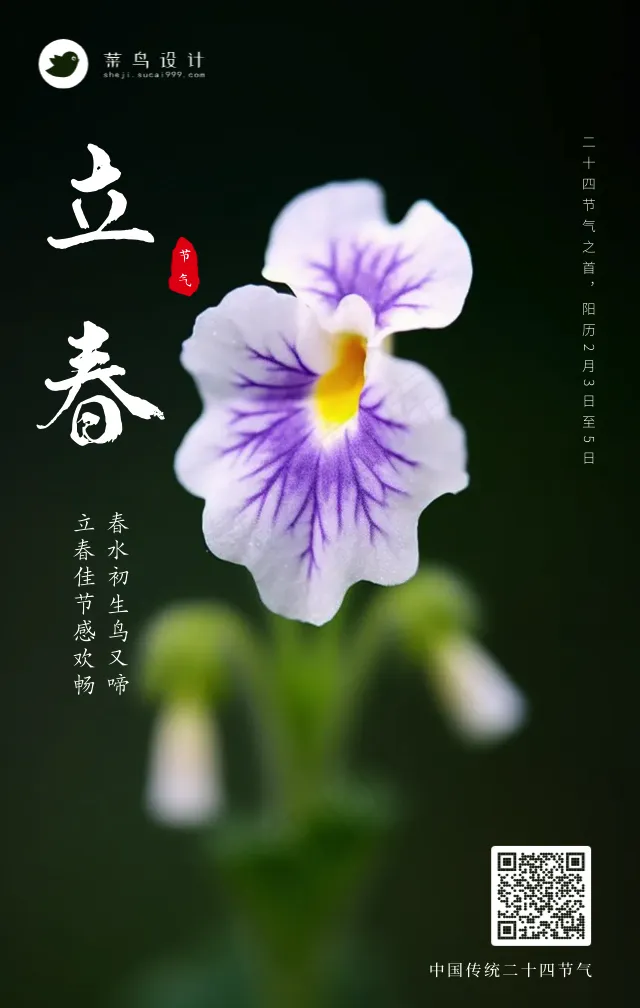 立春手机海报