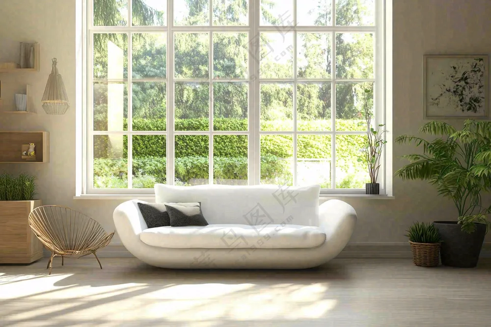 家装家居设计简约风室内装修摄影图