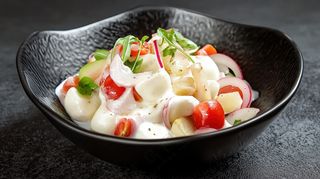 新鲜果肉美味水果果盘摄影美食沙拉