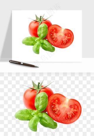 西红柿番茄圣女果png免抠