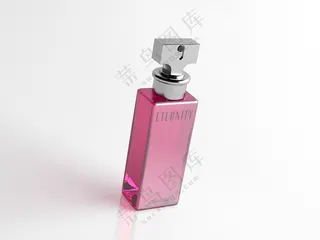 C4D香水化妆品瓶子产品包装玻璃瓶3D模型 fbx/obj -15