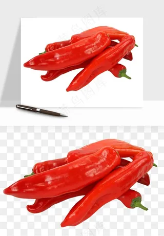 红辣椒尖椒png免抠