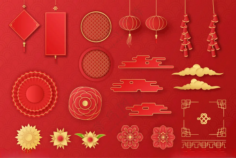 蛇年底纹图案广告设计海报