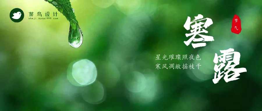 寒露公众号首图