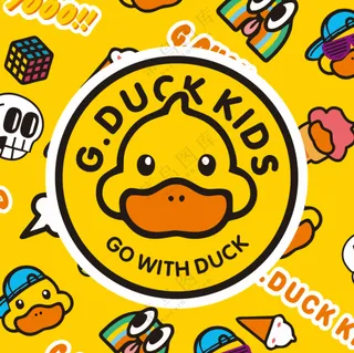 小黄鸭背景画面