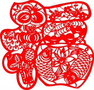 福春节福贴花海报