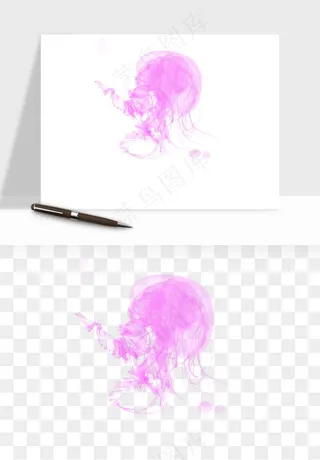 水母章鱼海底生物png免抠图