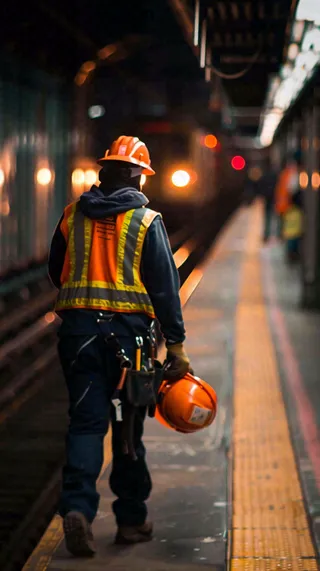 劳动的工人安全帽工作劳动节摄影图