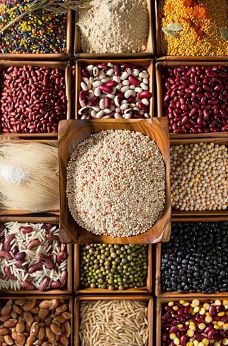 世界粮食日谷物米饭稻谷小麦摄影图