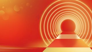 红色大气背景素材