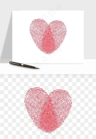 指纹手指纹路png免抠