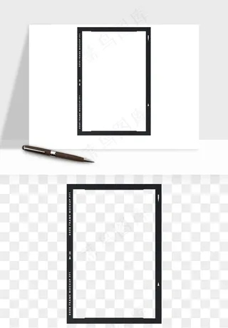 电影黑胶胶片元素png免抠