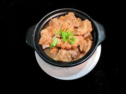 砂锅排骨葫芦条