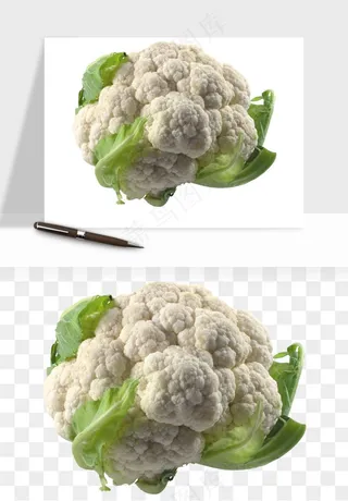 花菜椰菜花蔬菜png免抠