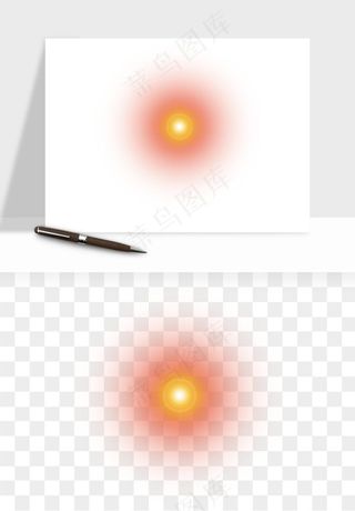 光晕光圈阳光太阳光效png免抠