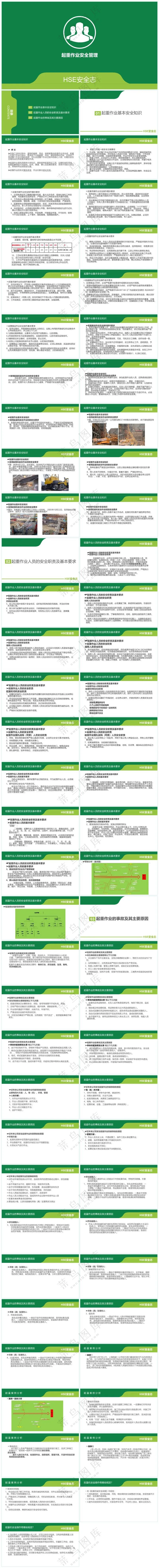 绿色职场风起重作业安全管理