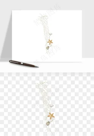 渔网捕鱼工具渔具png免抠