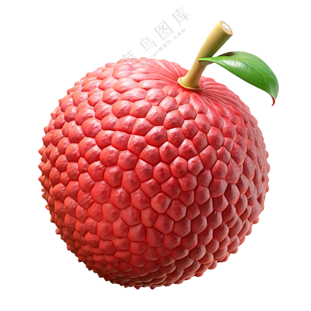 水果3D立体美味荔枝