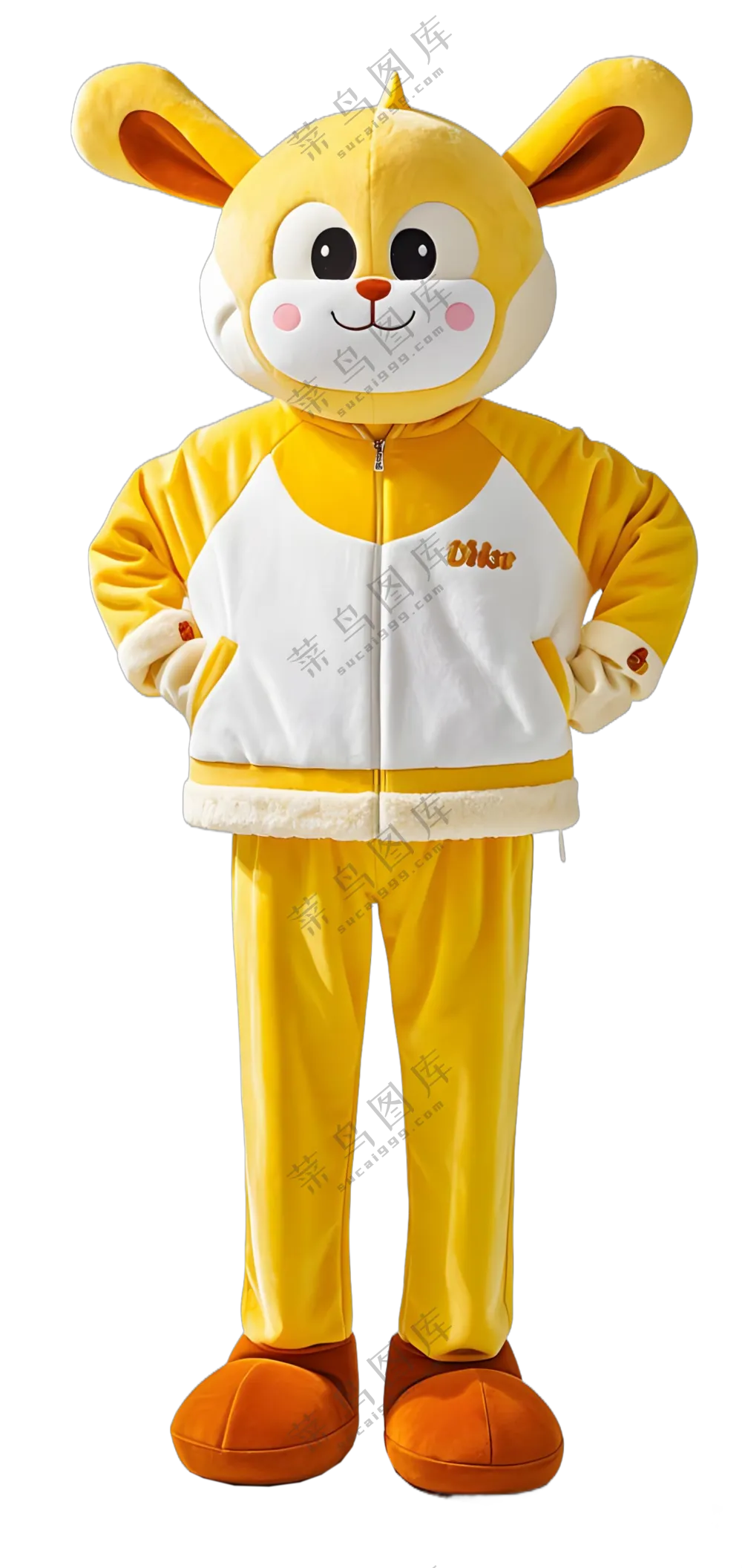 免抠卡通玩偶吉祥物促销人物