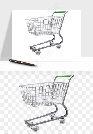 购物车购物篮png免抠图