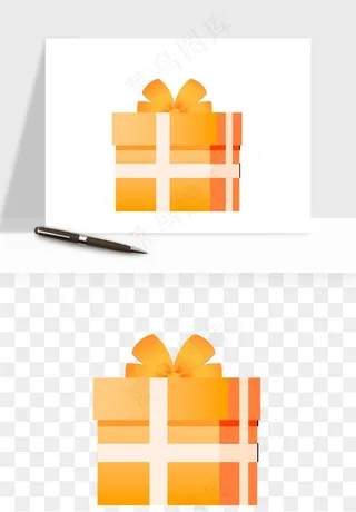 礼盒礼物png免抠