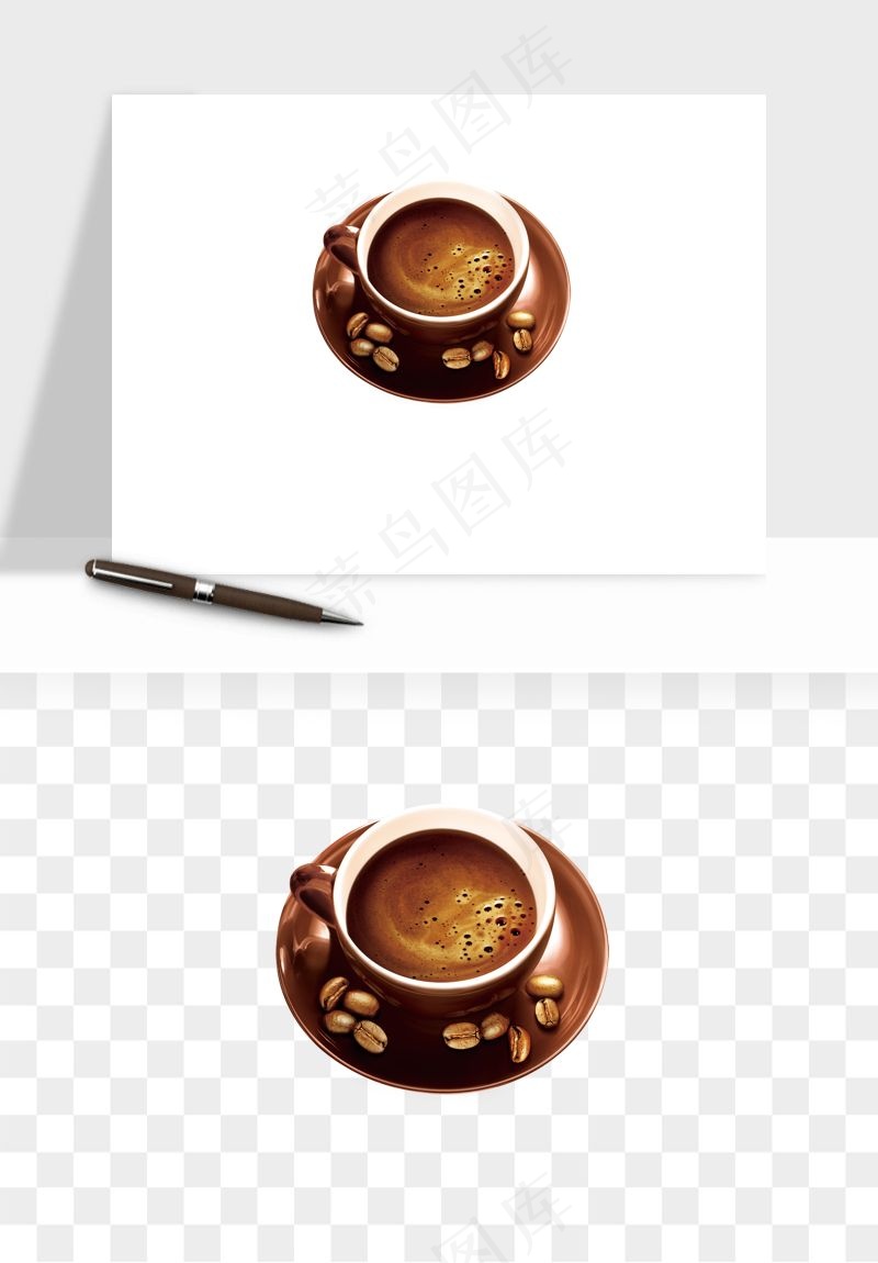 杯咖啡png免抠