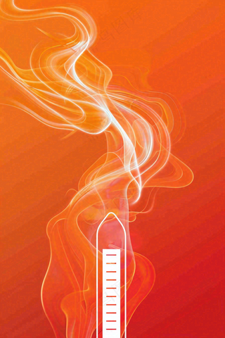 高温预警通知公告背景