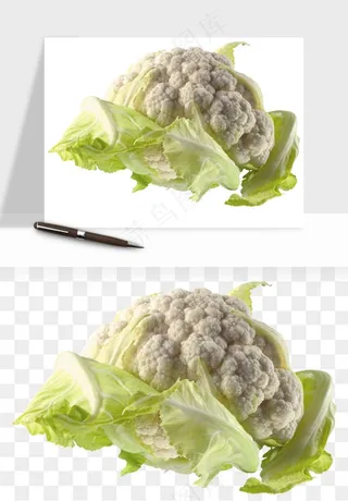 花菜椰菜花蔬菜png免抠