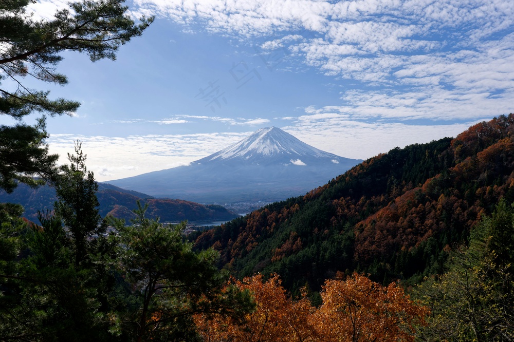 秋日山韵：写实风彩照记录自然之美