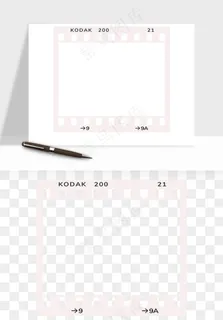 电影黑胶胶片元素png免抠