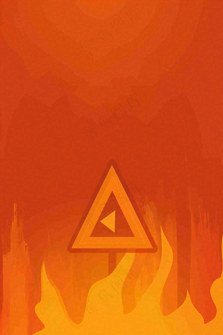 高温预警炎热背景