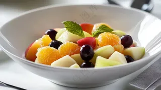 美食美味果盘水果新鲜摄影沙拉果肉