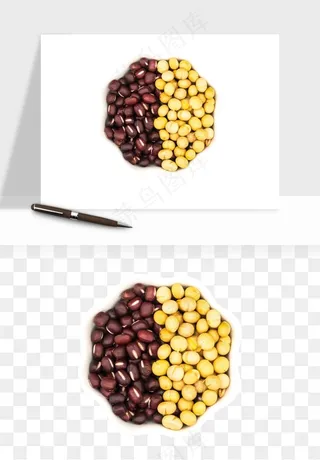 五谷粮食大豆png免抠图