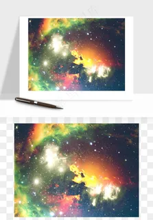 科幻星空宇宙银河系背景