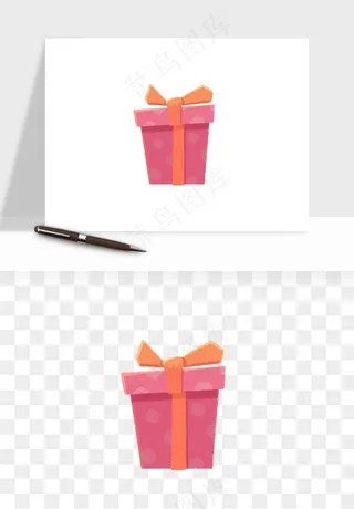 礼盒礼物png免抠