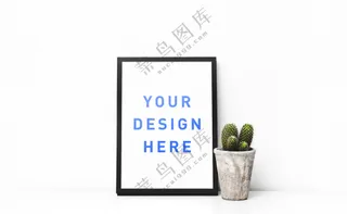 空白相框装饰画海报-269